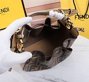 Fendi FF logo shoulder bag 24cm - 2