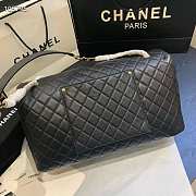 Chanel Flap Travel Bag in Gold Black - 3