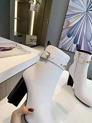 Louis Vuitton white boots - 4