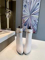 Louis Vuitton white boots - 5