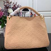 LV Artsy MM Monogram Empreinte Leather in Beige M44456 - 6