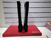 VALENTINO GARAVANI LEATHER TALL BOOTS - 2