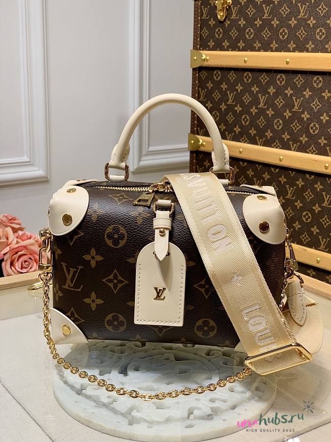  Louis Vuitton Petite Malle Souple Monogram Bag  - 1