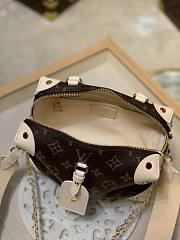  Louis Vuitton Petite Malle Souple Monogram Bag  - 4