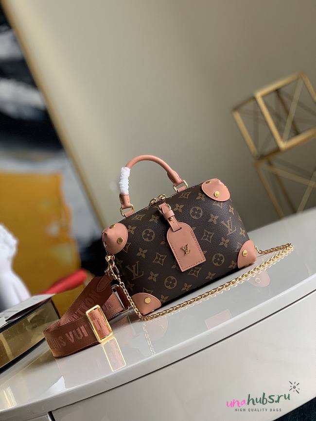 Louis Vuitton Petite Malle Souple Pink Bag - 1