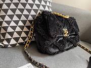 Chanel 19 Flap Bag Black Velvet 2020 - 6