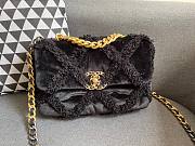 Chanel 19 Flap Bag Black Velvet 2020 - 4