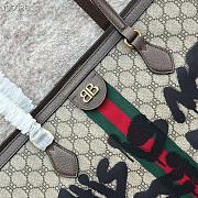 GUCCI X BALENCIAGA BB Small Monogram Tote Bag - 5