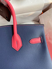 Hermes Birkin Epsom 30cm in Blue - 4