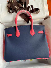 Hermes Birkin Epsom 30cm in Blue - 3