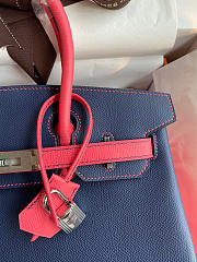 Hermes Birkin Epsom 30cm in Blue - 2