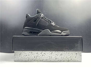 Air Jordan 4 GS “Black Cat” CU1110-010 (W)