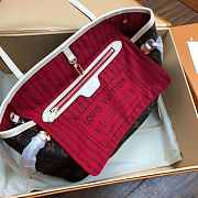 Louis Vuitton Neverfull PM-Red Interior  - 5