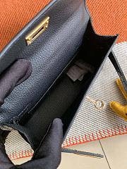 Hermes Kelly Crocodile Mini 20cm - 3