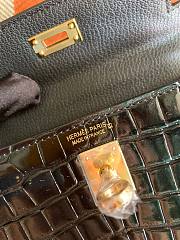 Hermes Kelly Crocodile Mini 20cm - 5