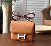 Hermes Constance Brown 19cm - 1