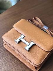 Hermes Constance Brown 19cm - 2