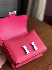 Hermes Constance Pink 19cm - 3