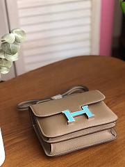 Hermes Constance Gray 19cm - 4