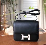 Hermes Constance Black 19cm - 1