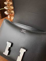 Hermes Constance Black 19cm - 2