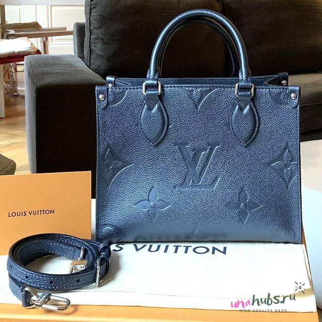 Louis Vuitton Onthego PM Blue M44576 - 1