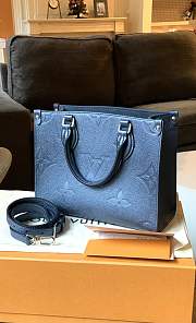 Louis Vuitton Onthego PM Blue M44576 - 3