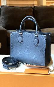 Louis Vuitton Onthego PM Blue M44576 - 6