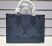 Louis Vuitton Onthego MM Blue M44576 - 1