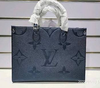 Louis Vuitton Onthego MM Blue M44576