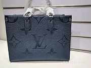 Louis Vuitton Onthego MM Blue M44576 - 5