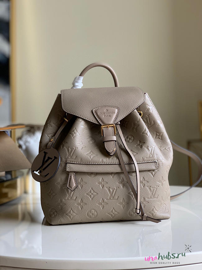 LV Montsouris Backpack Beige M45205 - 1