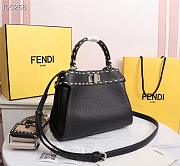 Fendi Peekaboo small black bag 8BN288 - 3