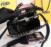 Fendi Peekaboo small black bag 8BN288 - 5