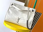 YSL NIKI white shopping bag - 1