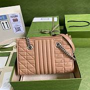 GG Marmont small tote beige bag - 4