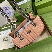 GG Marmont small tote beige bag - 2