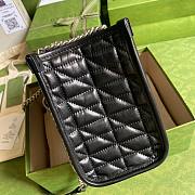 GG Marmont small tote black bag - 2