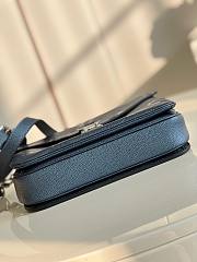 LV Pochette Métis Monogram Blue Leather M59211 - 5