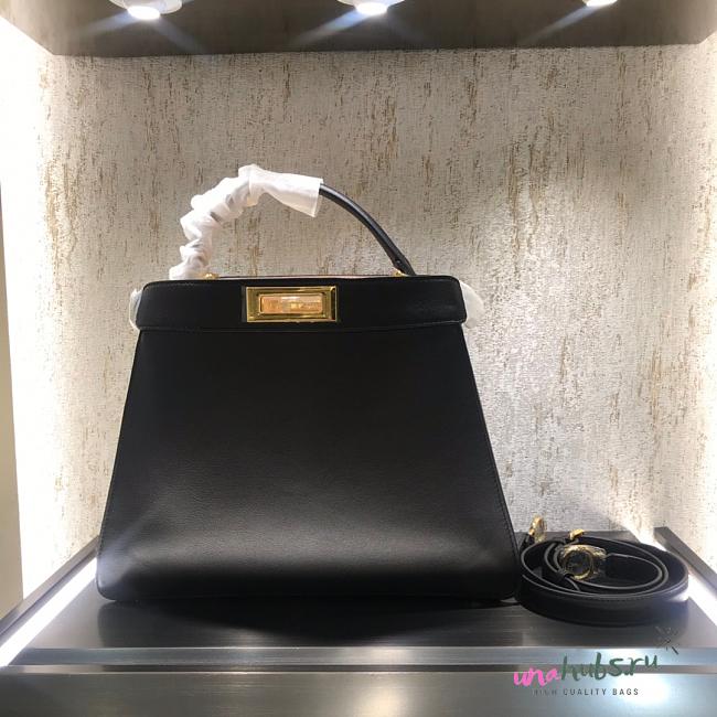 Fendi Peekaboo Black - Gold 32cm - 1