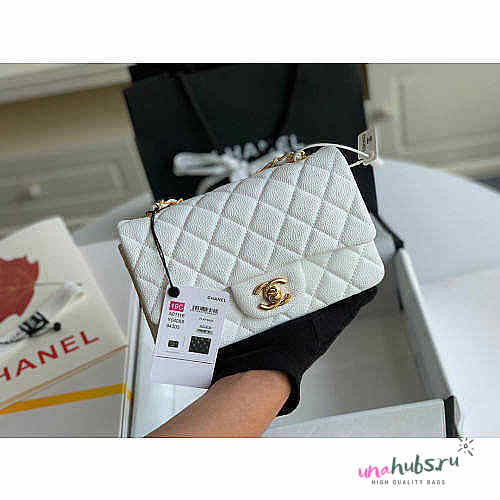 Chanel caviar flap bag 20cm - 1