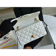 Chanel caviar flap bag 20cm - 4