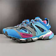 Balenciaga Track Trainer 'Light Blue Pink' 542023 W1GB5 4162 - 1