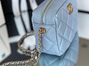 Chanel shoulder blue bag - 3