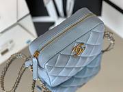 Chanel shoulder blue bag - 2