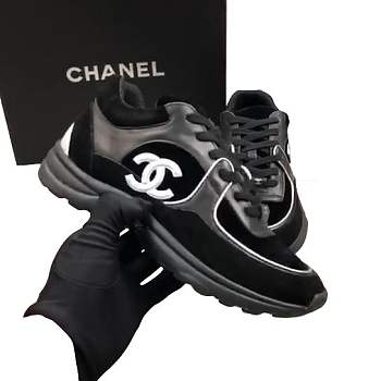 Chanel black shoes