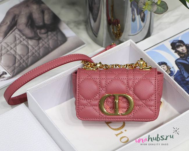 Dior Caro Mini Pink 13cm - 1