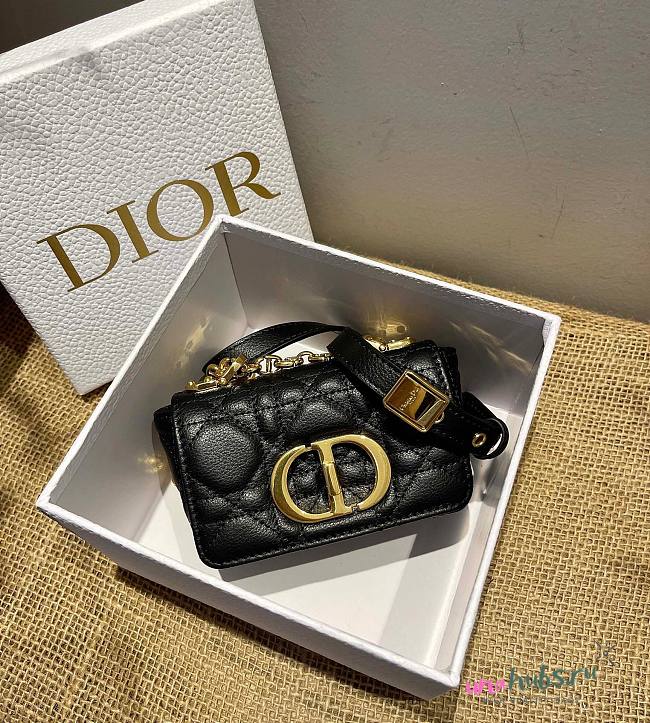 Dior Caro Mini Black 13cm - 1