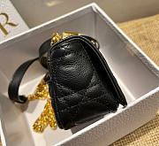 Dior Caro Mini Black 13cm - 2