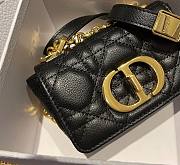 Dior Caro Mini Black 13cm - 6